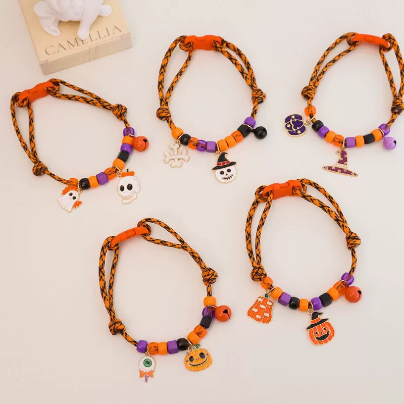 Хэллоуин цветные домашние кошки собаки ошейник