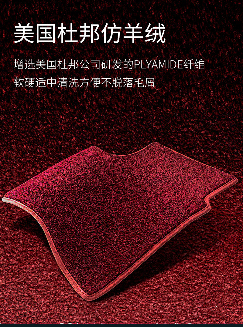 Suitable for Mercedes-Benz cars, full-coverage, wear-resistant, non-slip, Amazon best-selling car-specific floor mats