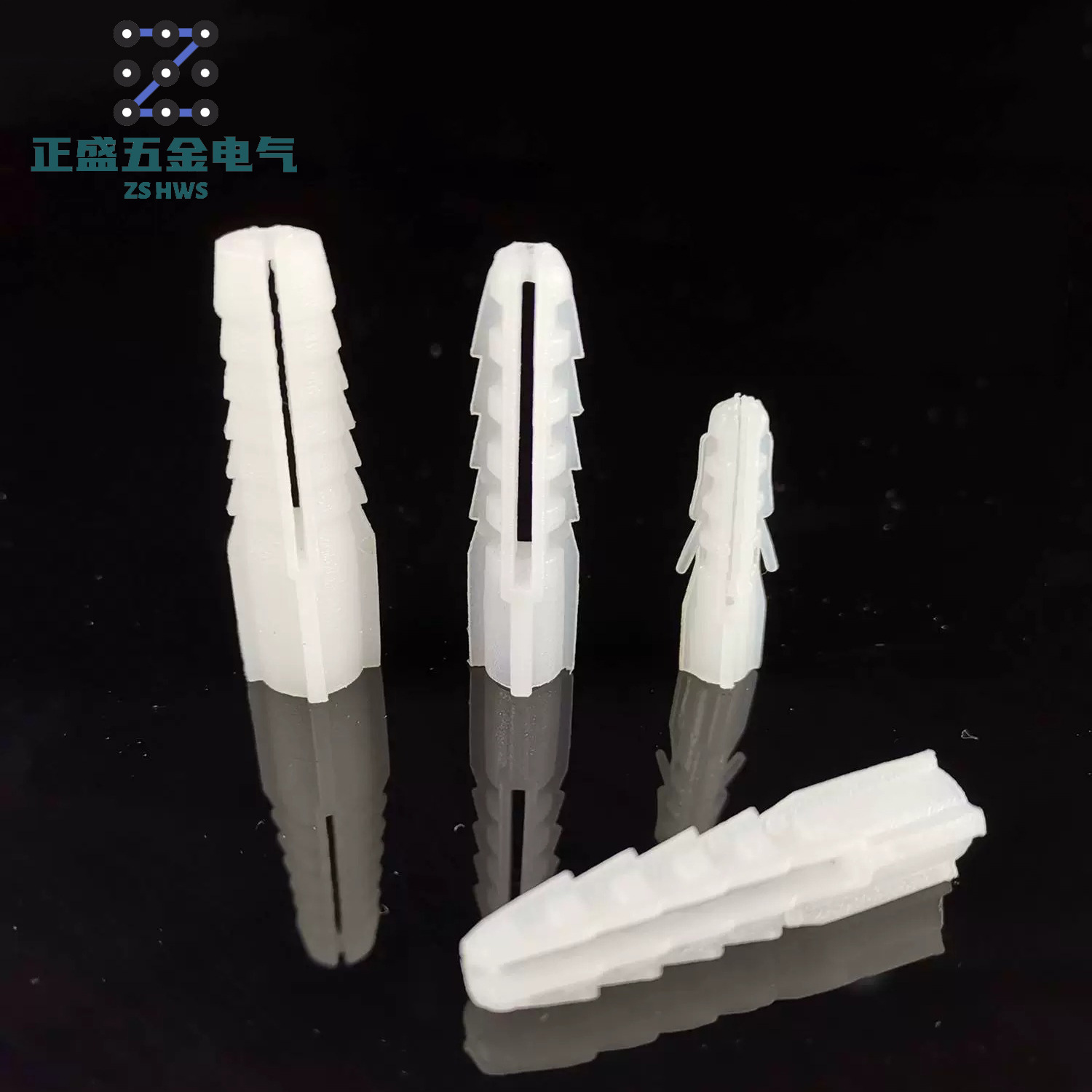 国标塑料膨胀管6mm8mm胶塞膨胀胶粒装修膨胀塞胶栓厂家