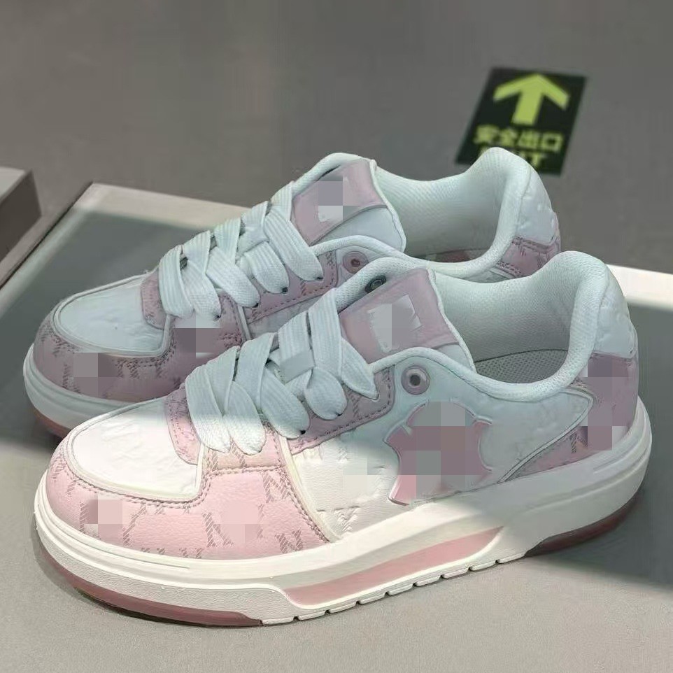 Putian Pure Original MLB Men's and Women's Fashion Thick-Soled Height-Increasing 26 Spring New Couple Retro NY Sports Casual Shoes