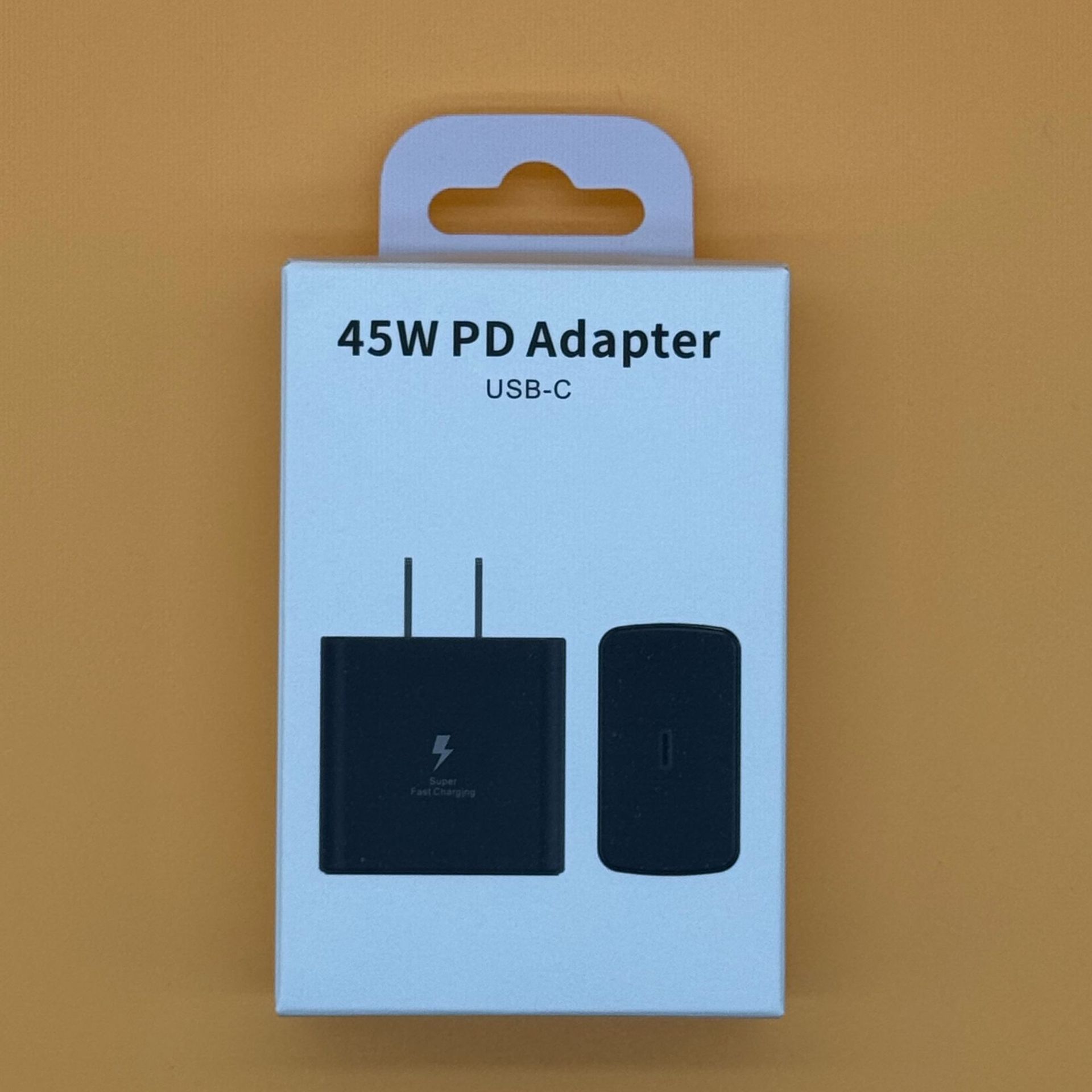 Samsung 45W carga cabeza note20/S21 +/Note10/S22 carga rápida cabeza S23 cargador de teléfono móvil