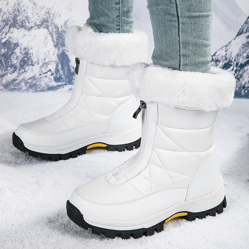 Exportación de comercio exterior de EE.UU. zapatos de algodón de invierno de cachemira calentador zapatos de mujer zapatos deportivos al aire libre zapatos de montaña botas de nieve image 3