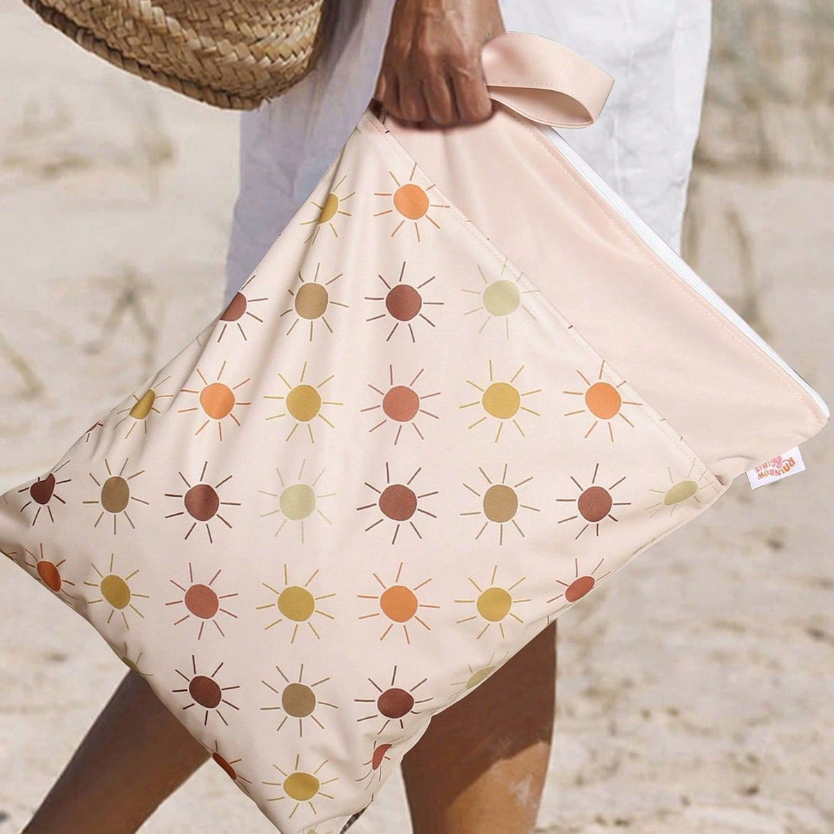 Купальник с отделением для влажной и сухой одежды, сумка для хранения мокрой одежды, водонепроницаемая пляжная сумка для плавания, женская многофункциональная сумка для путешествий, портативная