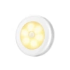 Round white warm light