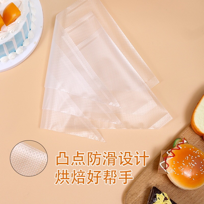 使い捨ての表装袋ベビー補助食品級ケーキ表装道具は透明表装袋のサイズの小さいサイズを厚くします。|undefined