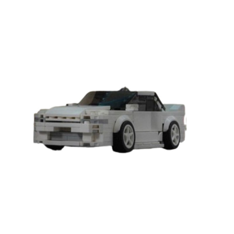 Racing Car Small Particle Building Block Educational Toy Model_voghion.com