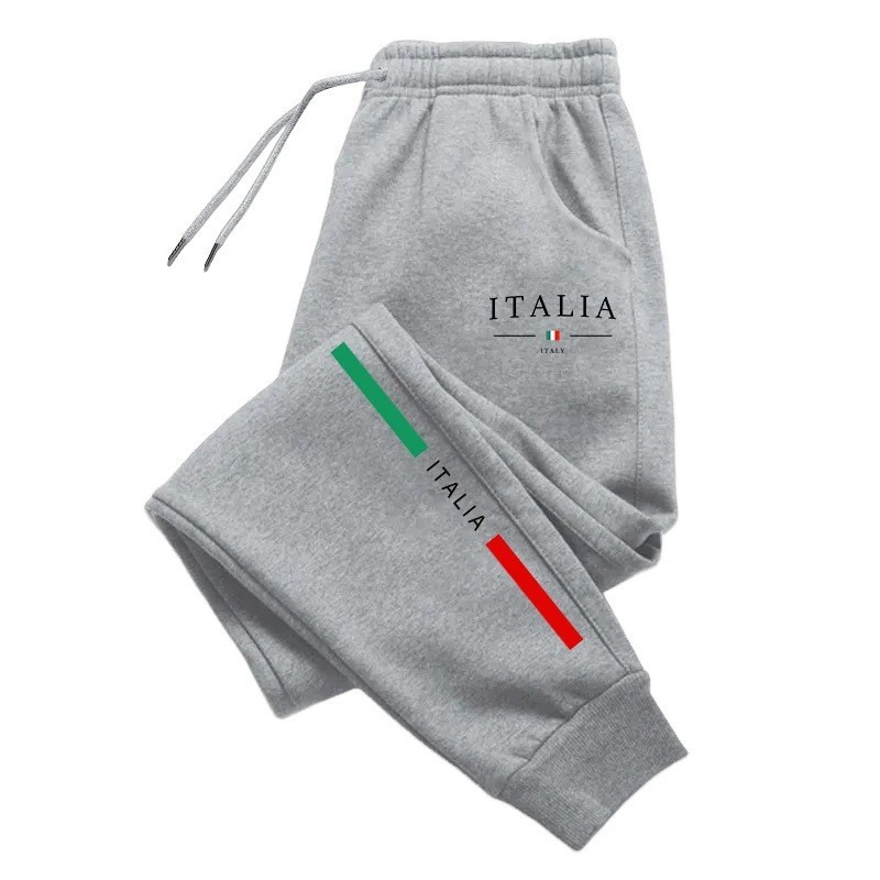 Men's Printed Jogger Pants Casual Sweatpants with Fleece Lining All-Season Comfortable Streetwear Lounge Pants_viptrois.com