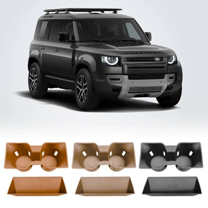 Land Rover Defender 90 110 (25) Mərkəzi Konsol Simsiz Şarj Yastığı, Su Stəkanı Tutacağı, Silikon Qoruyucu Yastıq