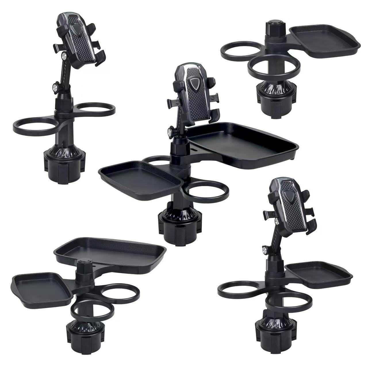 Factory Wholesale Car Mobile Phone Holder Tray Dinner Plate Multi-Functional Storage Dining Table Car Beverage Coffee Cup Holder