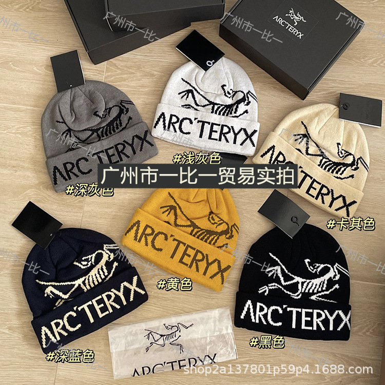 Correct Bird House Chicken Skeleton European and American Style Small Bird Jacquard Knitted Hat with Letters, Warm Oversized Knitted Hat, Personalized Cold Weather Hat