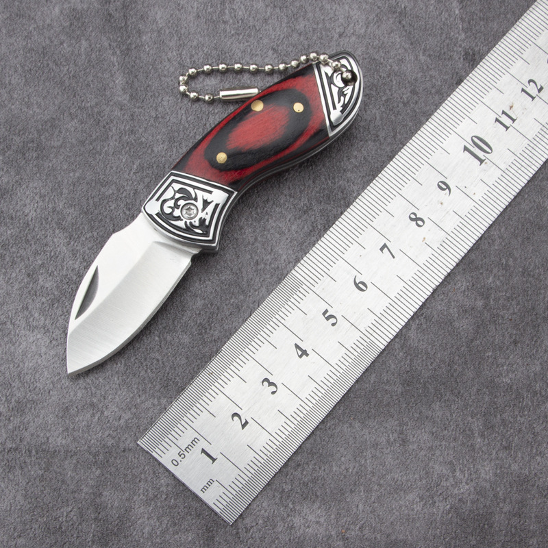 批发折叠刀迷你小刀野外野营水果刀折刀户外创意多功能防身小刀