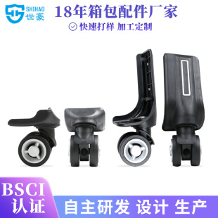 Wholesale wear-resistant cloth box double wheel daily travel luggage box wheel soft box universal wheel luggage three-sided box built-in wheel