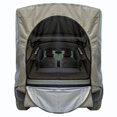 Car Suv Self-Driving Tour Car Roof and Trunk Tent Simple Version Rainproof Outdoor Camping Tent (Avtomobil dam çadırları) - khaki-color-default-item