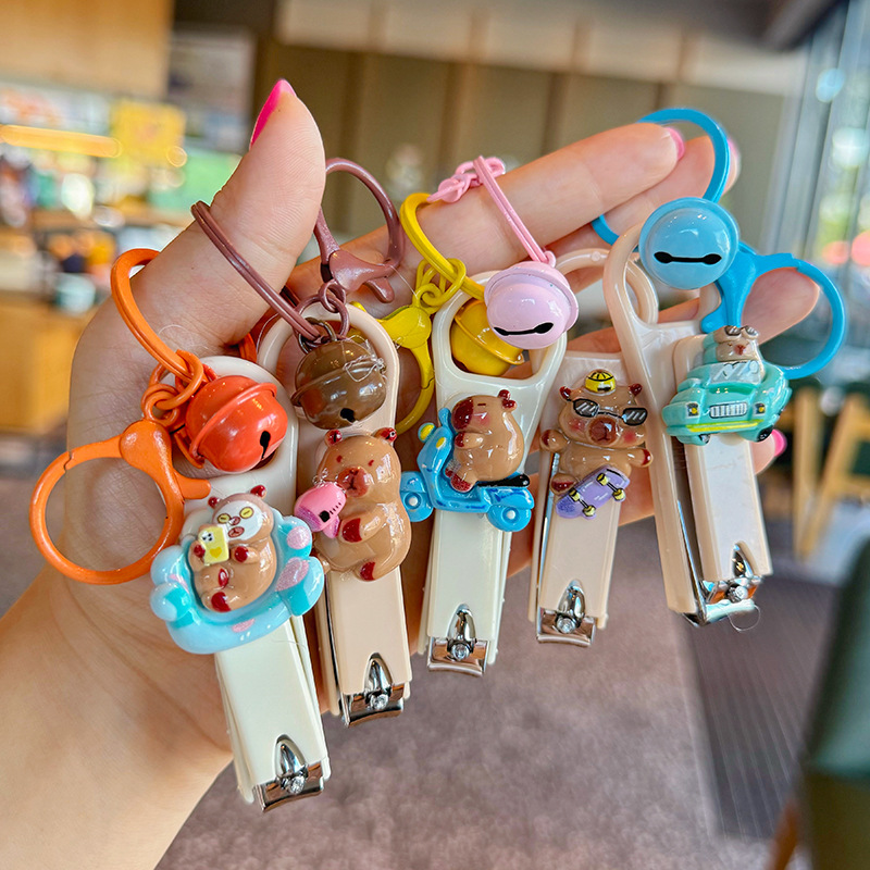 Cartoon cute handheld nail scissors for nails