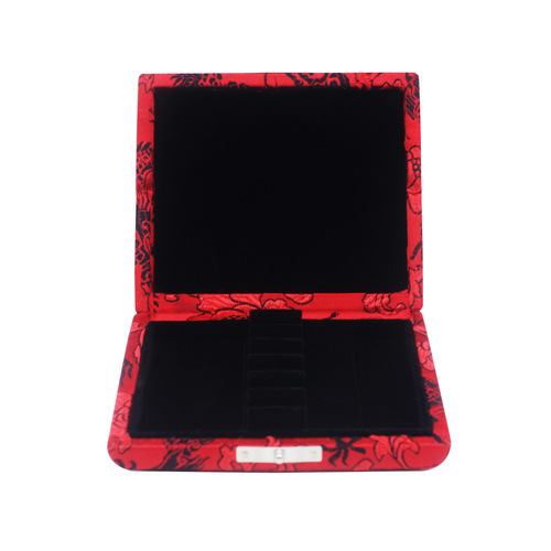 Factory direct sales portable 6-pack oboe reed box pattern silk reed storage box protective box wholesale