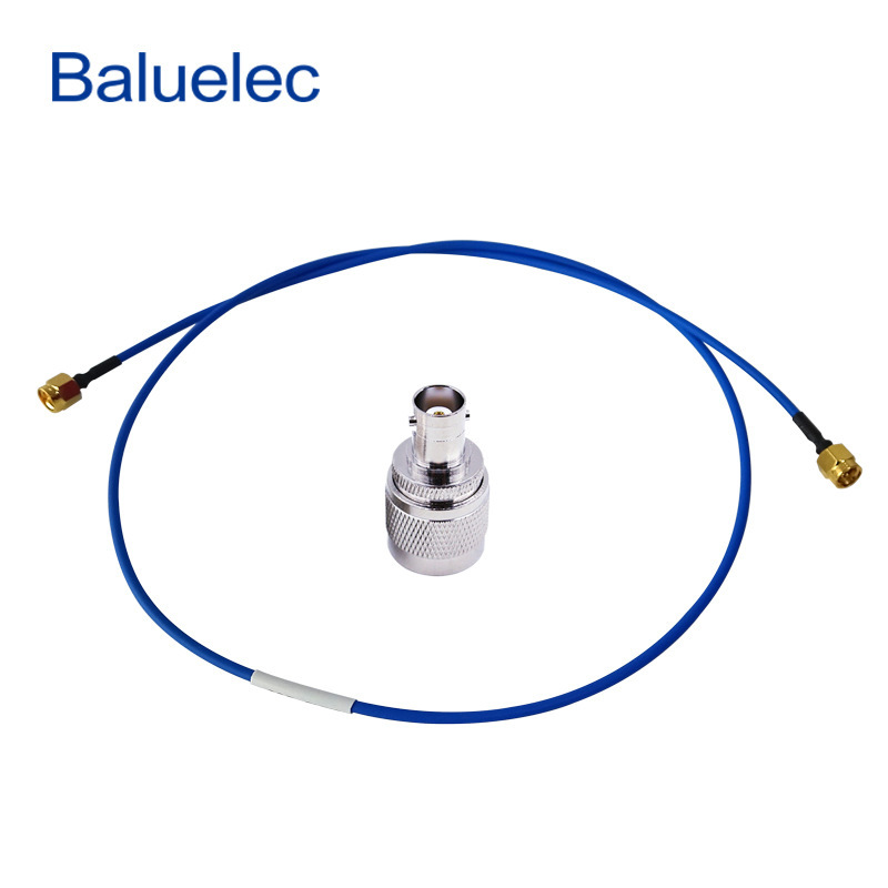 Baluelec白鹭电子SMA/SMA-JJ(80CM)同轴电缆N/SMA-JK射频接头套装