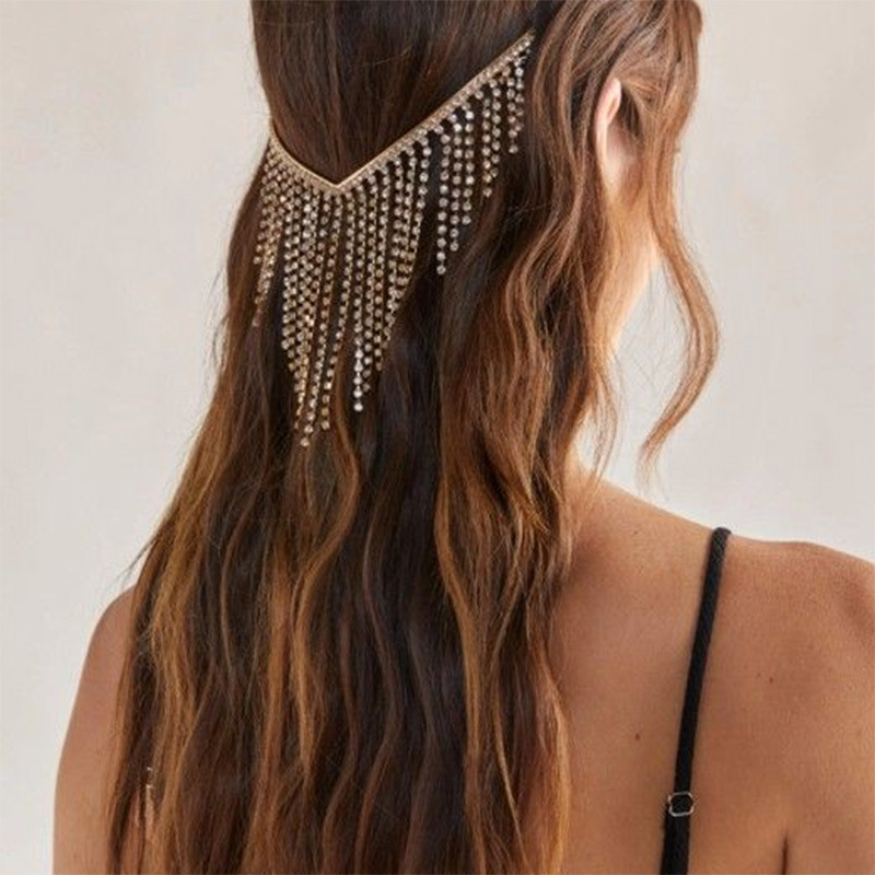 Ventas transfronterizas calientes de diamante bordilla de cabello de la mujer de hadas moda universal accesorios para el cabello de citas diarias gorras