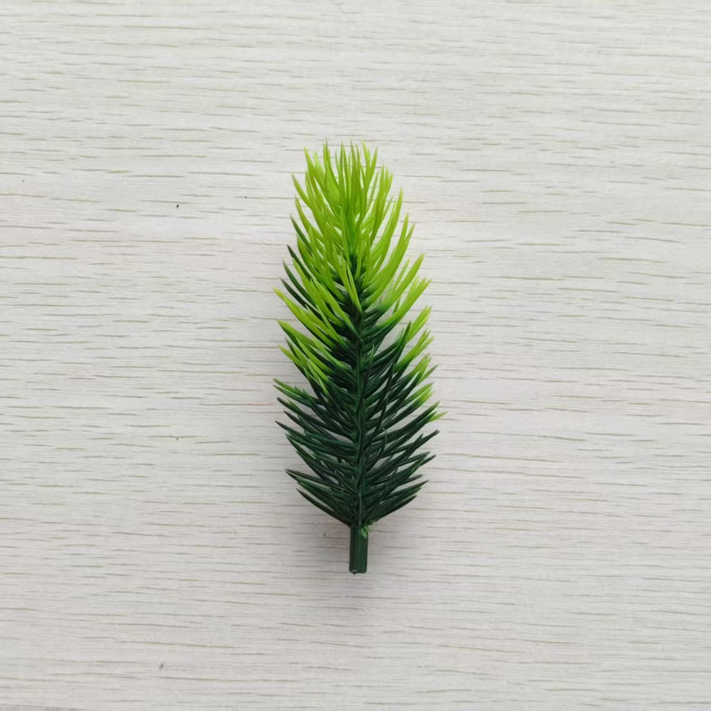 Accesorios de pin de pin y ciprés de simulación de pinos para el estilo nacional y la marea nacional de plantación verde de ramas de simulación de decoración de sala de estar