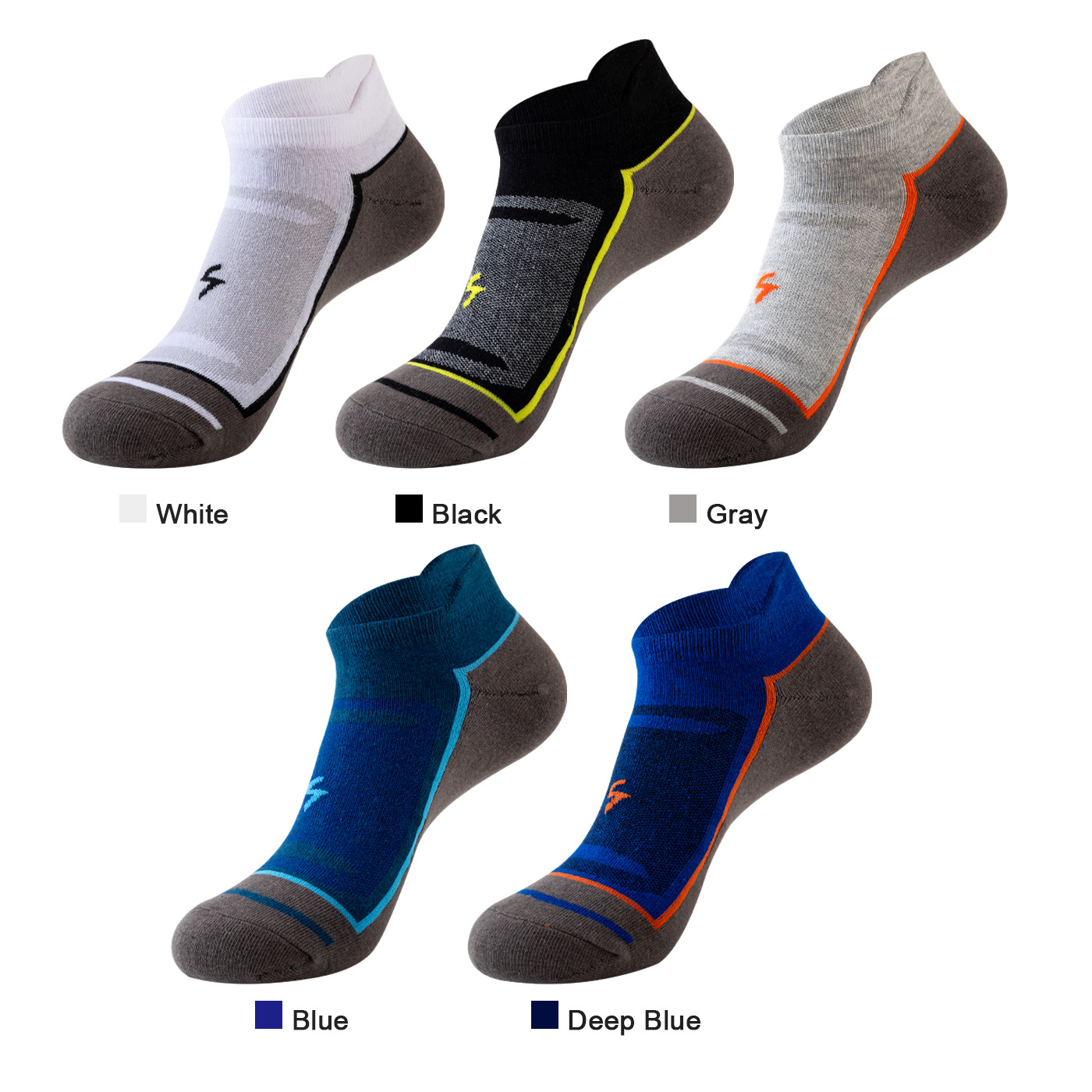 Cross-Border Socks Men's Short Socks Summer Thin Mesh Breathable Sports Socks Outdoor Running Men's Cotton Socks Zhuji Socks
