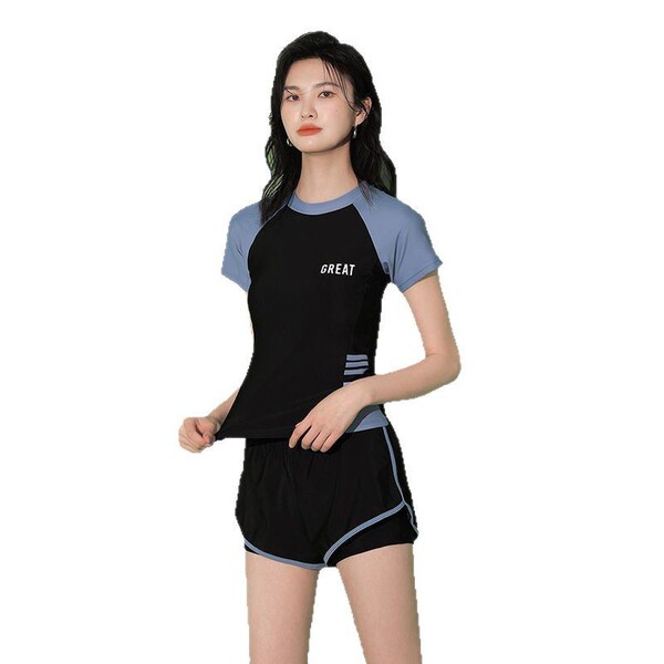 Fashionable sports swimwear for students for leisure