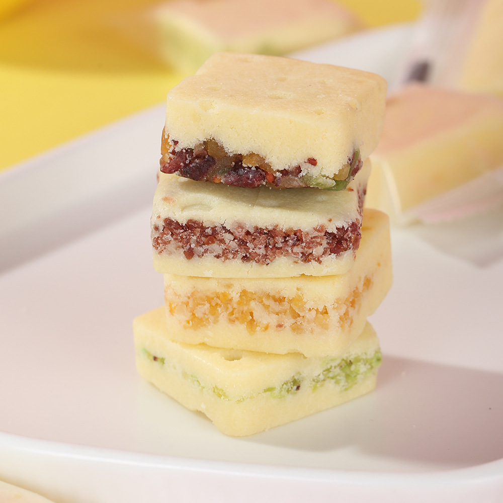 Totem Ranch Inner Mongolia fresh milk cheese cheese yogurt fruit crisp 508g dairy products children's snacks