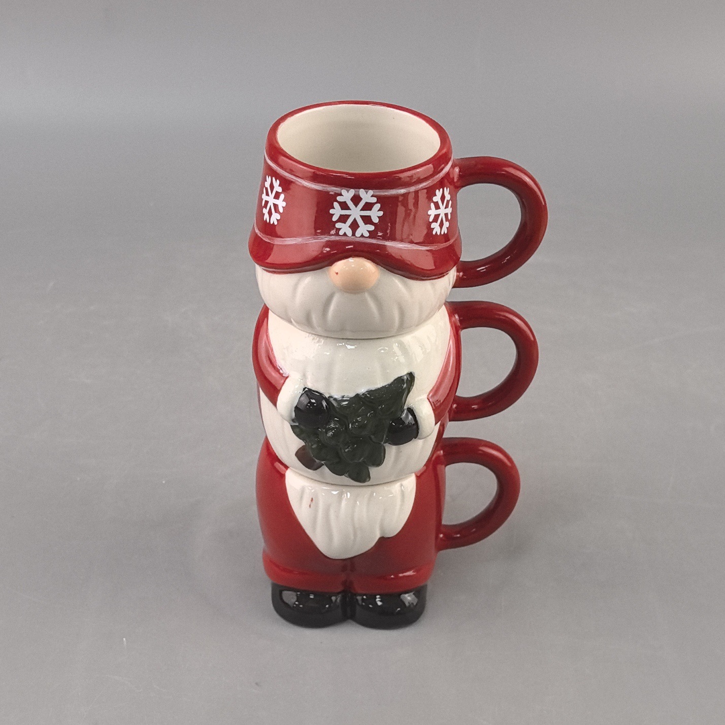 Tazas Apilables de Cerámica de Porcelana Ecológico para Hogar y Navidad image 2