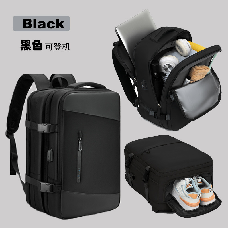 Mochila de viaje grande para mujer, ligera, multifuncional y de alta capacidad, ideal para escapadas cortas