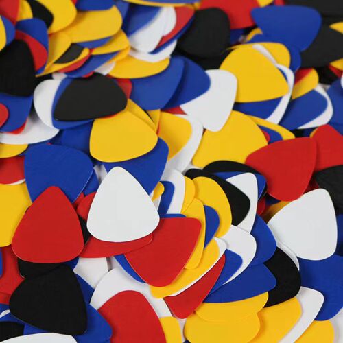 Guitar pick 0.46 0.71 0.96mm celluloid pick ukulele pick frosted heart-shaped pick