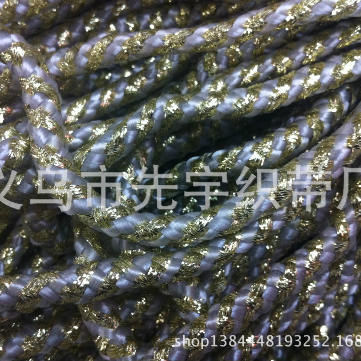 厂家直销金银线、八股金银丝、八股金线、伞绳，三股绳