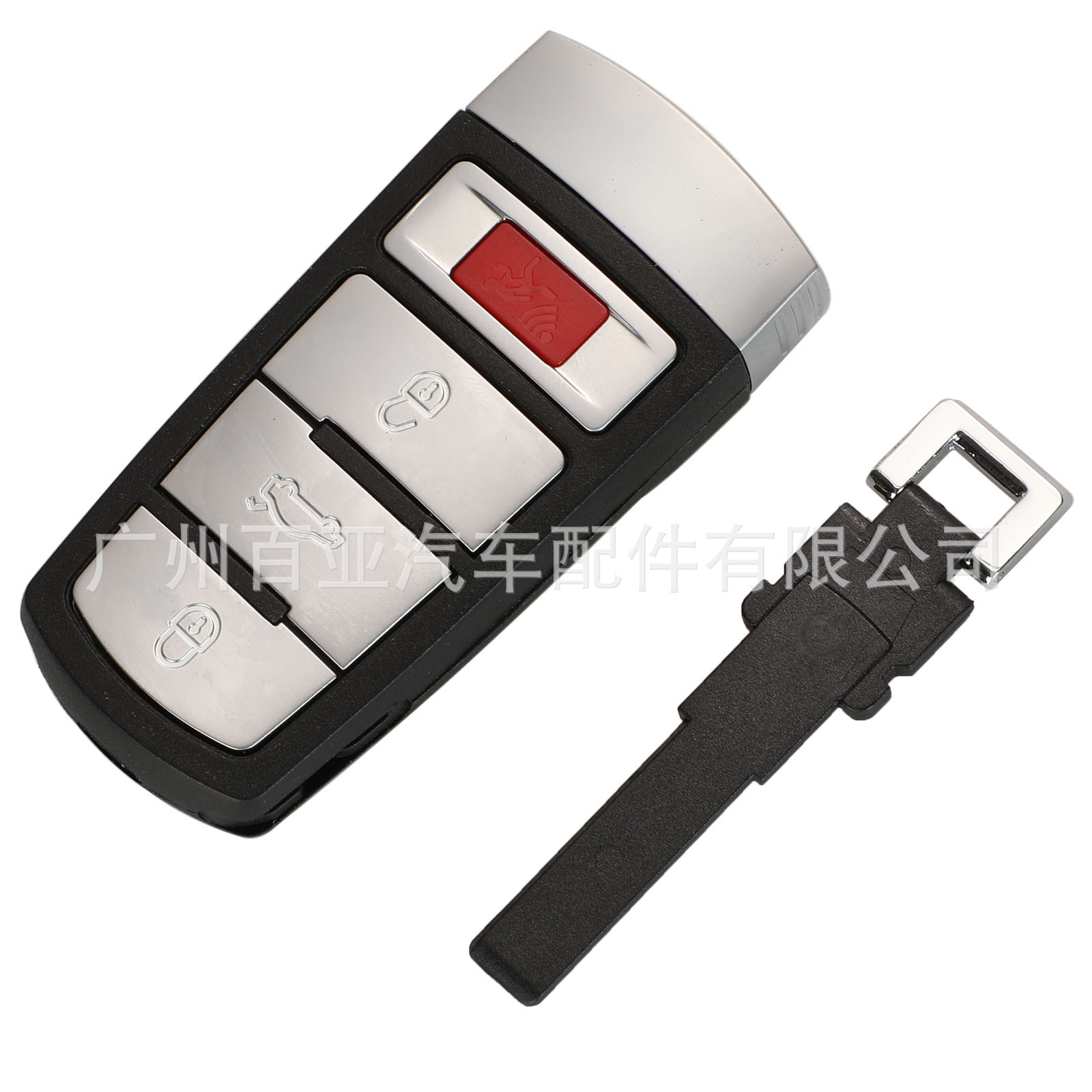 For 4 Keys Vw Magotan Passat Smart Card Remote Control Car Key Shell Replacement Shell