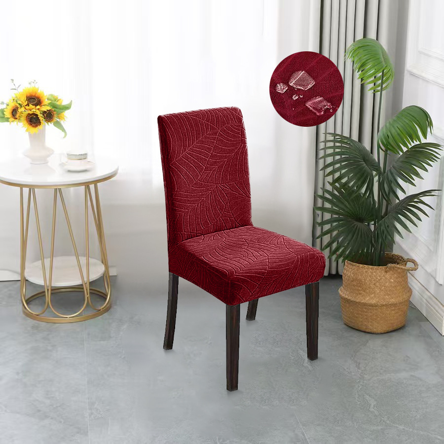 Funda para silla elástica jacquard de hoja gruesa impermeable transfronteriza Funda para silla jacquard para el hogar europea y americana al por mayor
