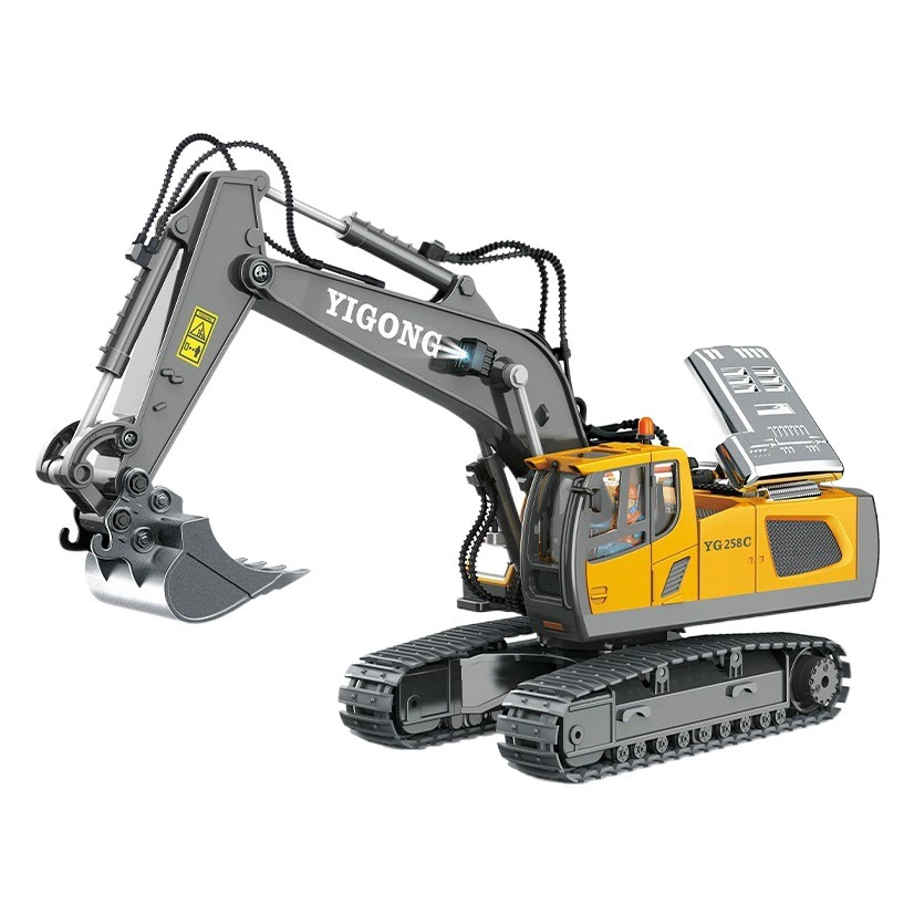 Детские автомобили с дистанционным управлением сплав экскаватор симулятор экскаватор строительный автомобиль игрушечный автомобиль трансграничный автомобиль мальчик подарок