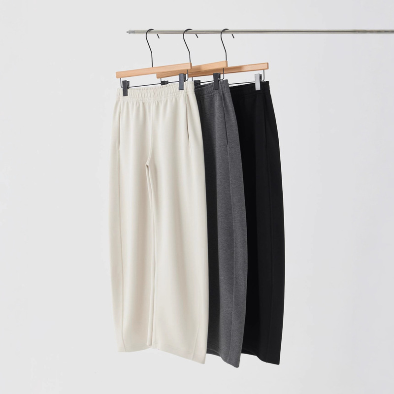 Slimming Fleece-Lined Banana Pants for Women 2025 Winter New Warm Versatile Loose High-Waisted Straight Casual Pants