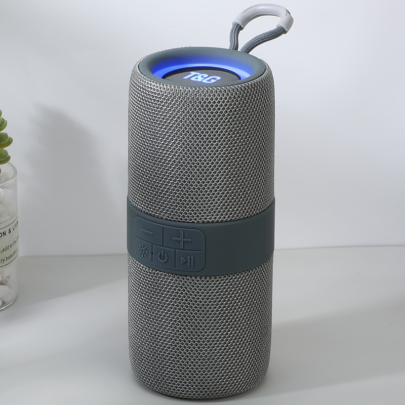 Tg671新型布芸bluetoothスピーカーled雰囲気ランプ携帯型twsインターコネクト小音響カード大音量|undefined