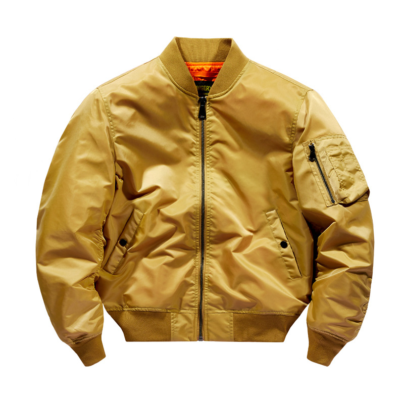 Chaqueta Bomber para Hombre, Estilo Nuevo de Primavera y Otoño, Chaqueta de Béisbol Corta Holgada, Unisex, Venta al por Mayor Transfronteriza