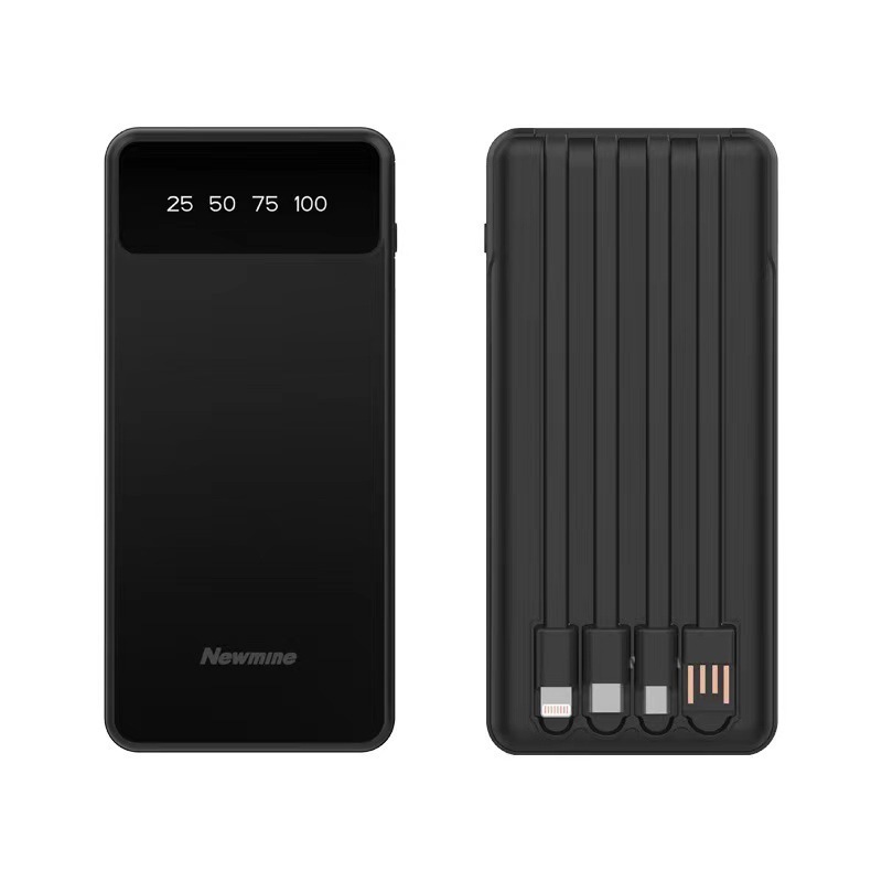 Newmine ニューマン パワーバンク M138 モバイル電源ギフト カスタマイズされたロゴ 10000mAh 請求書発行可能 F133|undefined