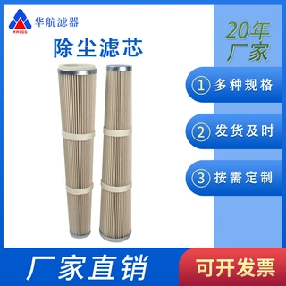 除尘滤筒852903TI18-1-1.0V4A 仓顶除尘器滤筒 锥形除尘滤芯