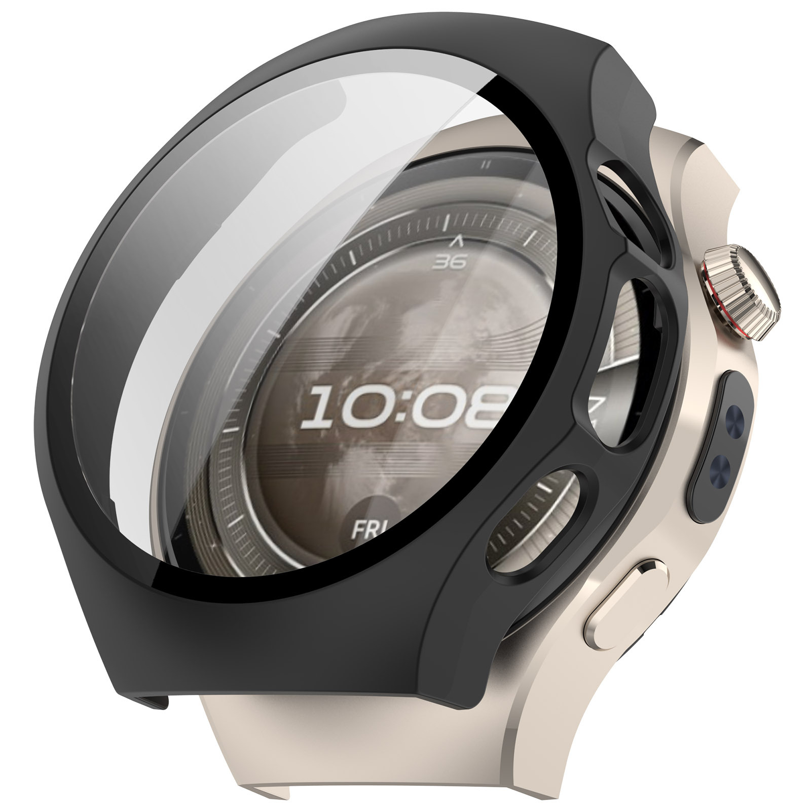 Xinyuan Shuntong is suitable for the Huawei watch5 protective case with a 42MM tempered film and a full 46MM integrated case and film watch case undefined