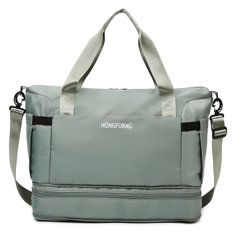 Bolsa de yoga expandible de gran capacidad, bolsa de viaje de mujer, bolsa deportiva casual simple, bolsa de ejercicios de negocios, bolsa de equipaje universal