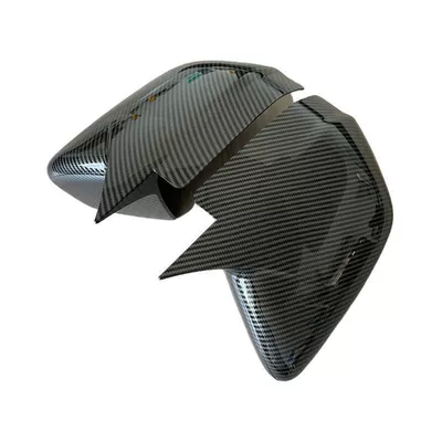 Suitable for the 2026 Changan CS55 Other Automotive Exterior Supplies - 26-pieces-of-carbon-fiber-patterned-rearview-mirror-covers-for-the-changan-cs55-plus-with-rain-visors