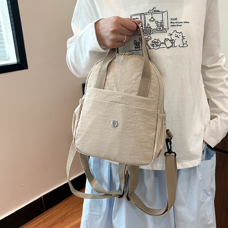 Cross-Border New Ultra-Light Puff Series Shoulder Bag, Fashionable and Simple, Multiple Carrying Styles, Casual and Versatile Chest Bag and Backpack