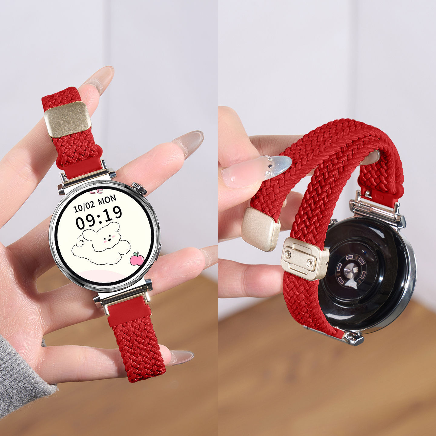 Suitable for Huawei Watch Gt6 Strap Magnetic Gt5/5Pro Braided Classy Gt4 Smart Sports Wristband for Girls