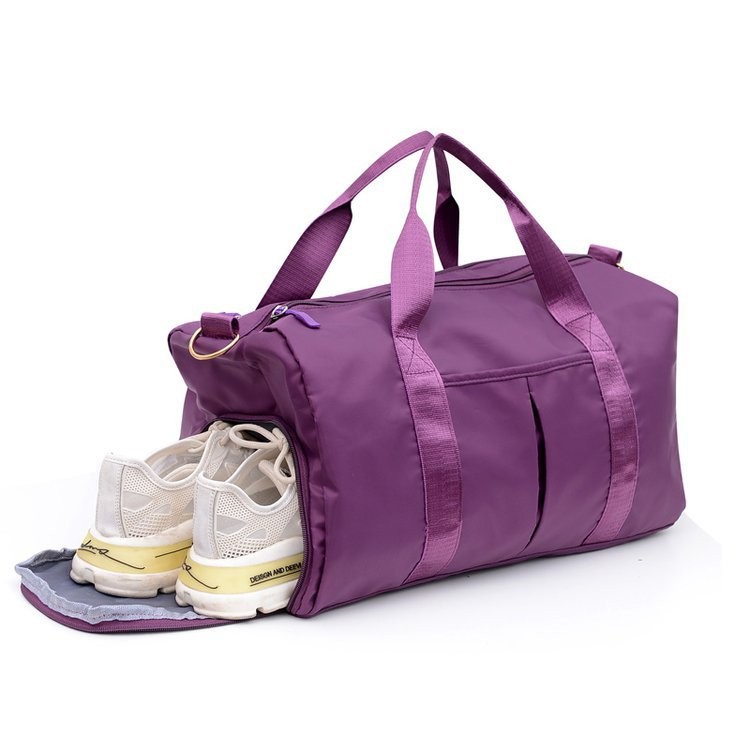 Bolsa de viaje bolsa de yoga deportiva de separación húmeda y seca bolsa de fitness 2024 bolsa de viaje de corta distancia de gran capacidad LOGO de entrenamiento al por mayor