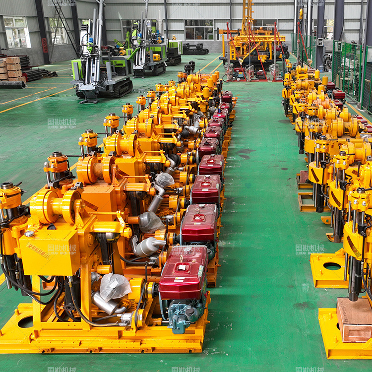 液压探矿钻机200米勘探钻井机钻探取芯设备工程机械打井机厂家