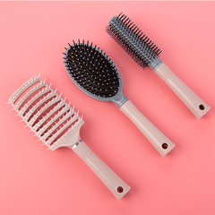New style comb female air bag rib comb air cushion massage large board comb rib curly hair comb anti-static large curved comb wholesale