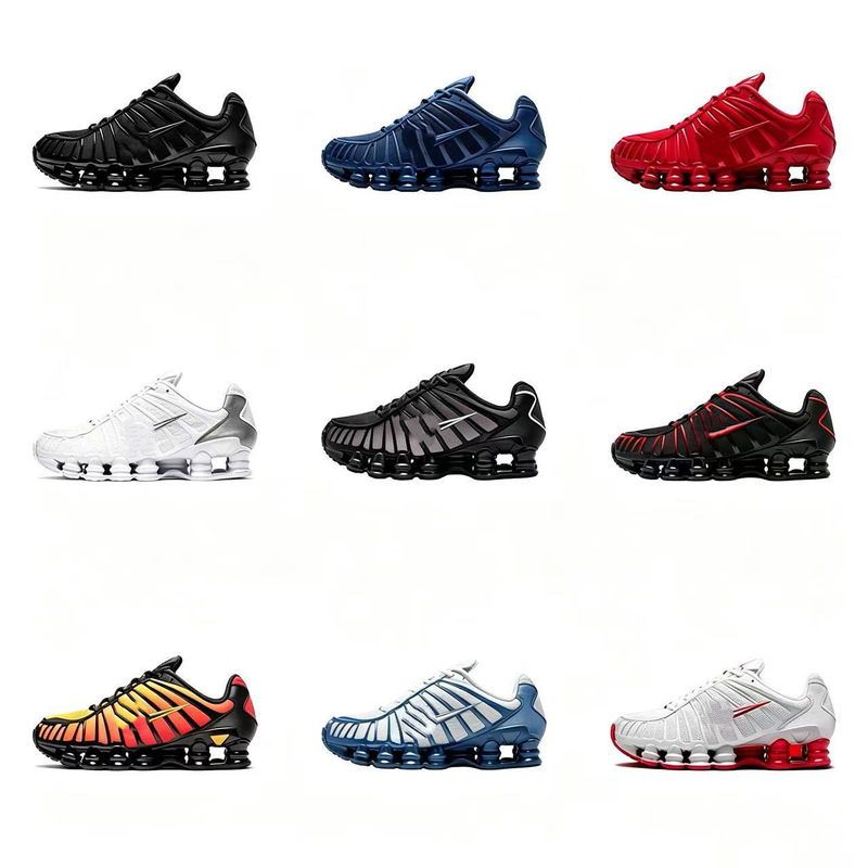 European and American cross-border foreign trade plus-size men's and women's shoes, Shox sports shoes, TL pillar breathable support casual running shoes European and American cross-border foreign trade plus-size men's and women's shoes, Shox sports shoes, TL pillar breathable support casual running shoes