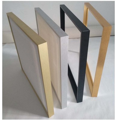 Porcelain painting Ice crystals Narrow aluminium alloy Mounting customized number Oil Painting Photo frame Manufactor Direct