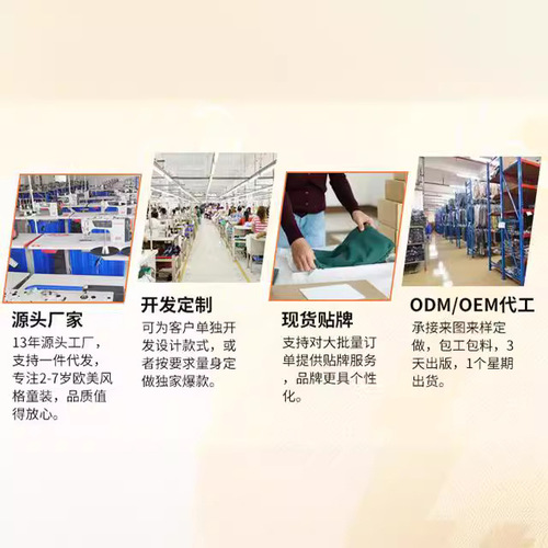 Little Buddy Summer 2-7 Years Old European and American Style Cartoon Polka Dot Children's Dress and Dress Princess Dress One Size