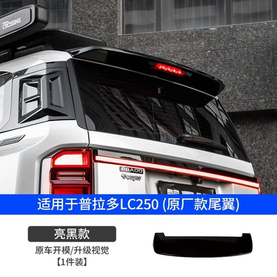 kit for the LC250, Motorcycle tail - brand-new-paint-job-screws-adhesive-backing-for-secure-attachment-same-as-the-original-factory-model-rear-spoiler-abs-glossy-black