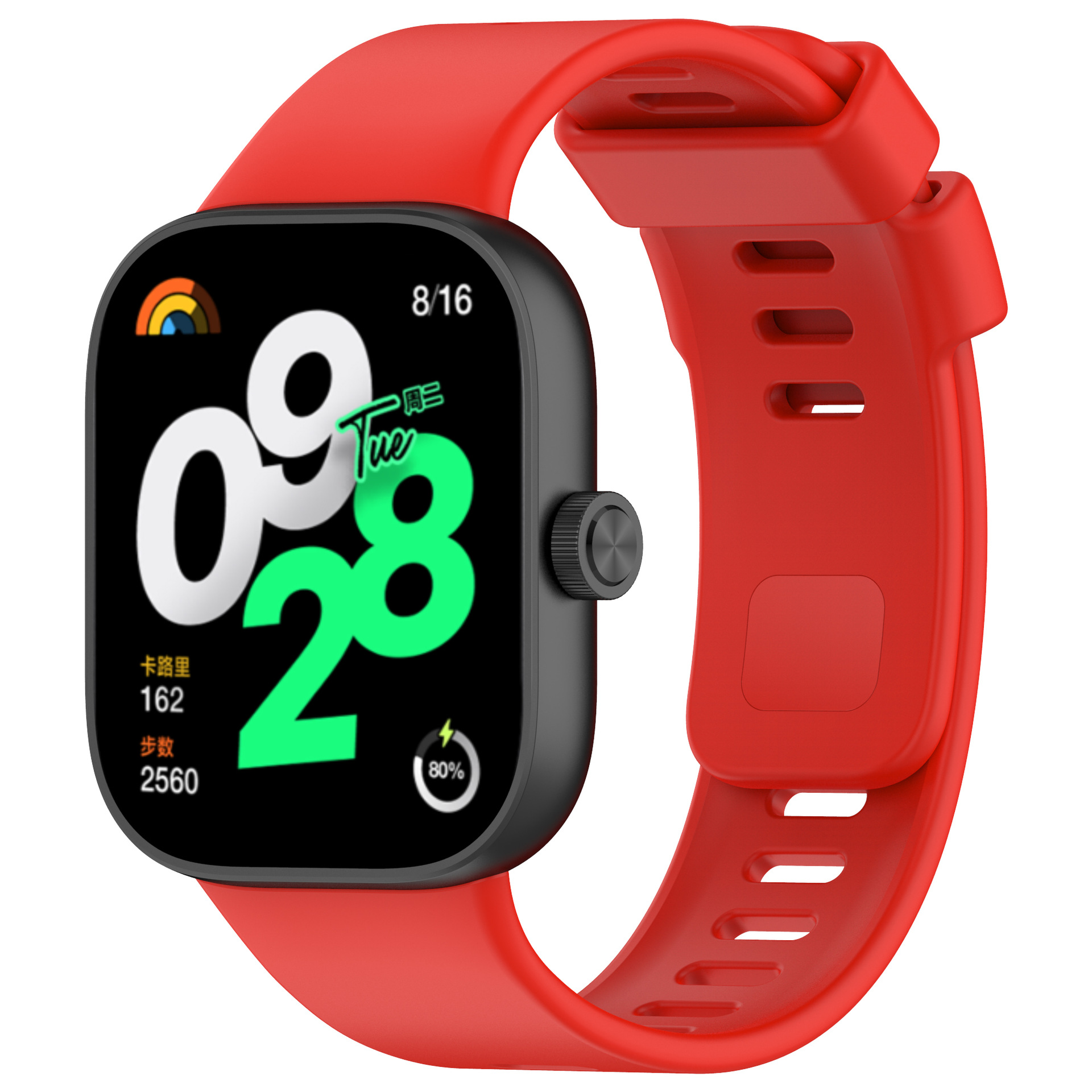 Correa de silicona Guohongji compatible con Redmi Watch4/5, Redmi Watch6, Xiaomi Mi Band 8pro/9Pro.